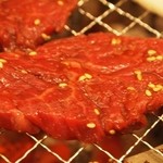 Sumiyaki Hichirin Tei - 炭火焼Bセット（上ハラミ）
