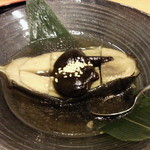 Kamahatsu - ”米茄子冷し田楽煮”です。