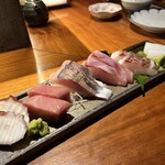 季彩や　ひで - 刺身盛り合わせ