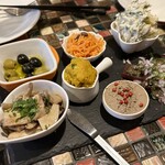 スペインバル ボスケ - タパスの盛り合わせ