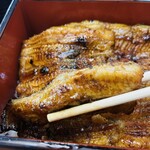 開盛庵 - うな重特上6000円身厚なふっくら皮パリ蒲焼き