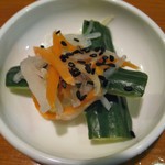 京の韓国家庭料理 ハムケ - お漬物♪