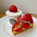 bebe-atelier - あまおう苺カップ 680円・苺タルト 680円