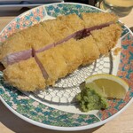 とんかつ 九六喜 - ロースカツ御膳(¥1,500)