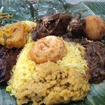 ディヘン スリランカレストラン - ランプライス（チキン）