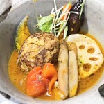 スープカリー 奥芝商店 - トマトが入ってるなんて珍しい〜