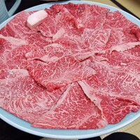 肉の山本 - 【すき焼き梅コース】すき焼き
