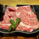 すき焼き 牛しゃぶ 松重 - 