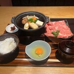 すき焼き 牛しゃぶ 松重 - 