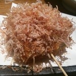 俺の魚を食ってみろ!! - (2014/7/3)子持ち昆布の串揚げは、コースメニューの逸品だそうです。