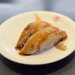 グルメ回転すし　一心 - 活〆釜煮天然穴子☆