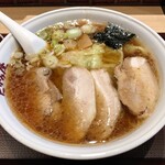 たかみ屋 - 叉焼雲呑麺(チャーシューワンタンメン)　１３００円