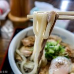 ヨコクラうどん - あい盛りの麺リフト