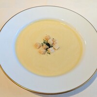 レストラン香味屋 - コーンポタージュスープ