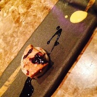 鉄板焼 摩天楼 東京スカイツリー・ソラマチ店 - フォアグラの鉄板焼～自家製のバルサミコソースと共に～