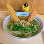 つるまる - Vうどん完成　※左右対称でないので、しっくり来ない