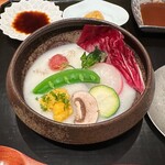 京町堀 なかむら - 蕪のスープ