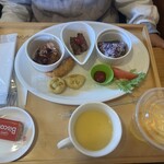 クラフトカフェ　ビックフォレスト - お子様ランチも事前予約で用意していただけました