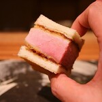 京町堀 なかむら - なかむらのヒレカツサンド