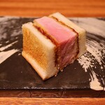 京町堀 なかむら - なかむらのヒレカツサンド