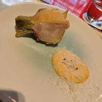 六本木うかい亭 - もものすけ蕪のフリット