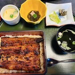 山水閣 - 鰻重並花セット
