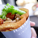 一番鶏 クレープ 手羽先餃子 - 