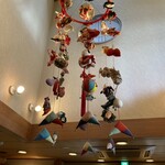 ふじ寿し - 吹抜けに吊し雛