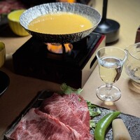 TERRACE 若草山 - 大和牛のしゃぶしゃぶ雲丹出汁