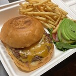 BASHI BURGER CHANCE - アボカドチーズバーガー1403円
