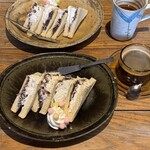 喫茶けん - 絶品のあんバタートースト
