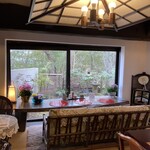 プロバンス・ブルー - こんな席もありました♪