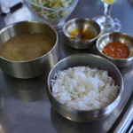 とんちゃん 元祖サムギョプサル - ランチセットA@税込1,408円