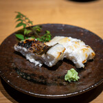 恵比寿 鮨 藤 - 伝助穴子の白焼き