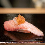 恵比寿 鮨 藤 - 京都 鰤の漬け、大根おろし