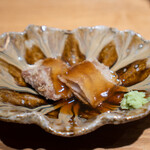 恵比寿 鮨 藤 - 中トロの天ぷら