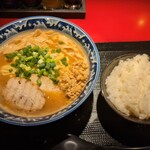 麺匠佐蔵 長野駅前店 - 特製肉味噌ラーメン