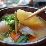 甘味茶屋 - （2014/5月）だんご汁