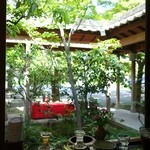 甘味茶屋 - （2014/5月）着席した席からの眺め