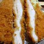 かつ敏 - ジャンボチキンカツランチ　　　６６０円！