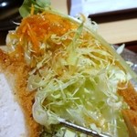 かつ敏 - ドレッシングも旨い