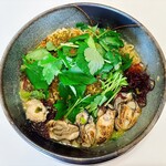 麺屋　たか - 牡蠣ラーメン　鶏白湯塩Ver（税込1,400円）