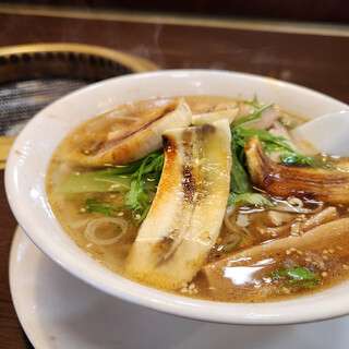 夢の家 - 料理写真:焼 バナナラーメン～☆