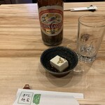 手打ちそば 山商 - ビール