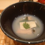 伯雲 - 若竹と蛤のお吸い物