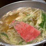 神戸牛 しゃぶしゃぶ おもき 離れ - 