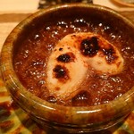 伯雲 - 河豚白子の炭火焼き