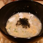 伯雲 - 河豚雑炊 (2杯目)