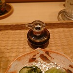 伯雲 - 醤油も出されます