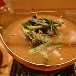 伯雲 - 河豚と芹の霙鍋